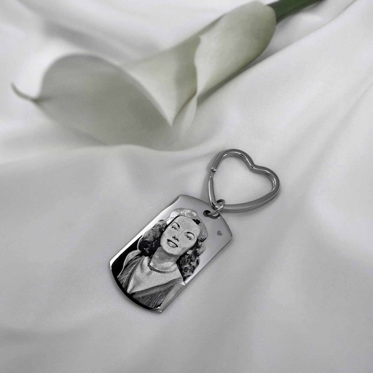 CUSTOM DAD MEMORIAL KEYCHAIN