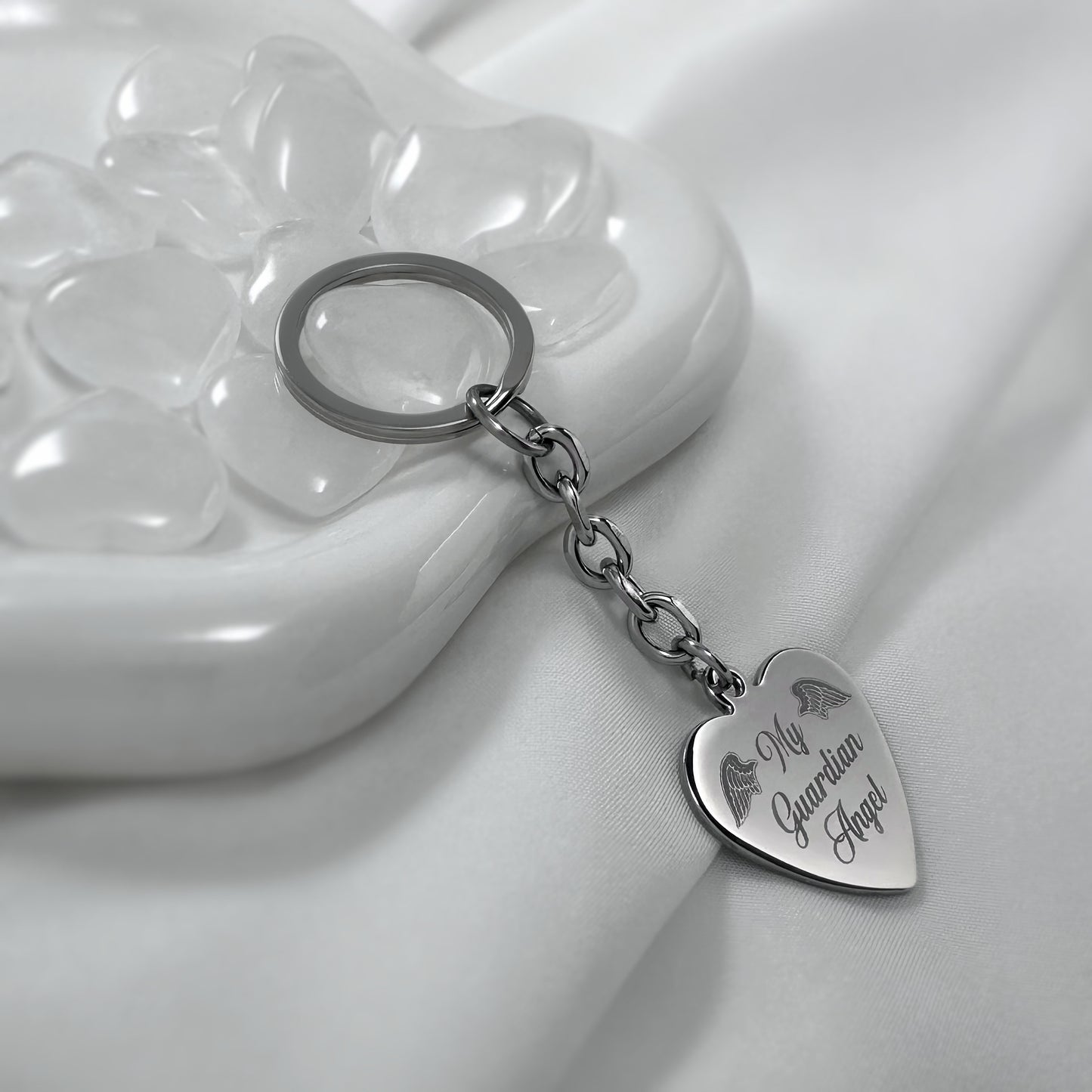 YOUR ACTUAL THUMBPRINT KEYCHAIN