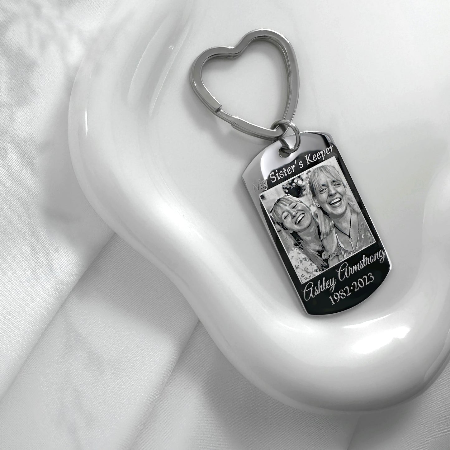 ACTUAL THUMBPRINT KEYCHAIN