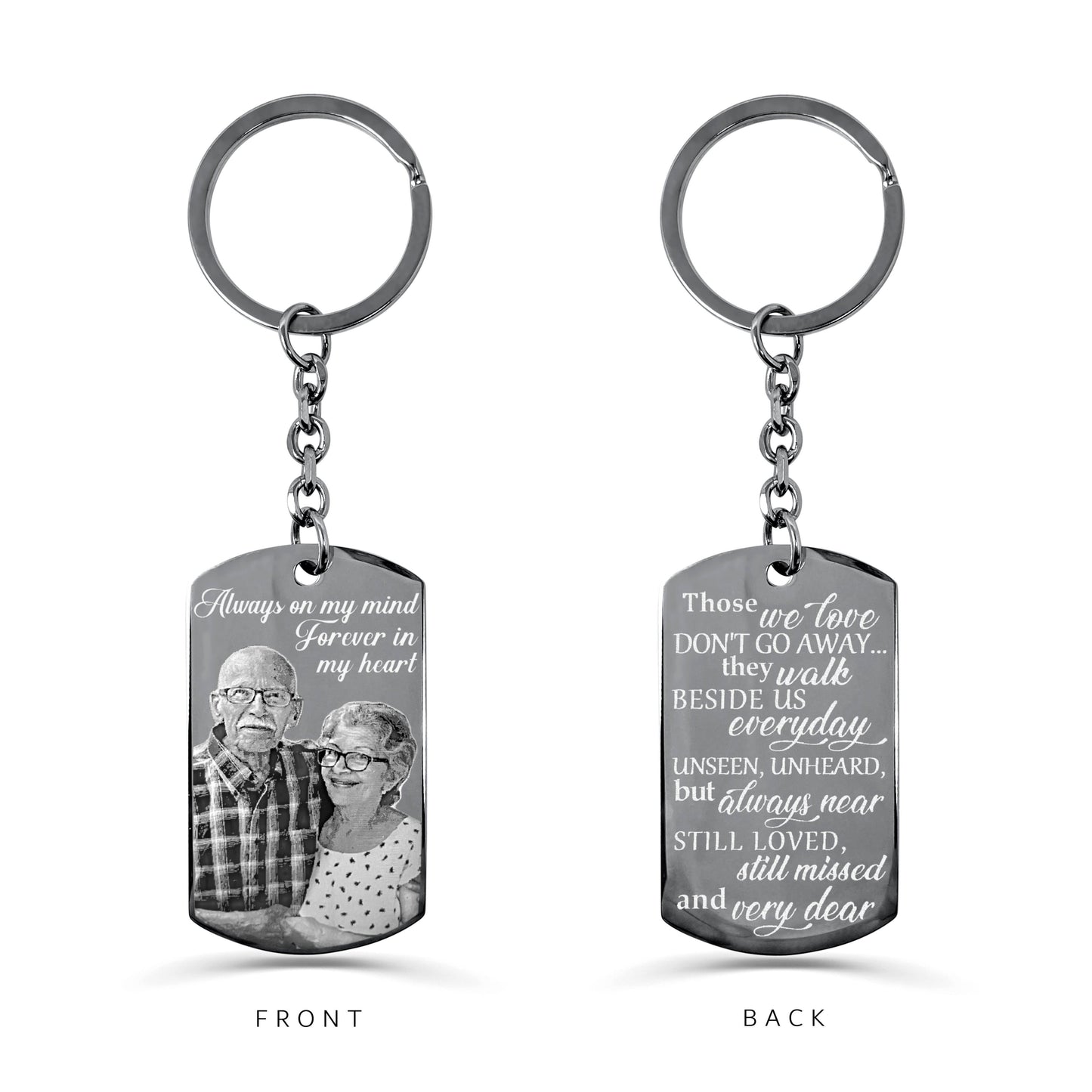 PERSONALIZED PICTURE KEYCHAIN