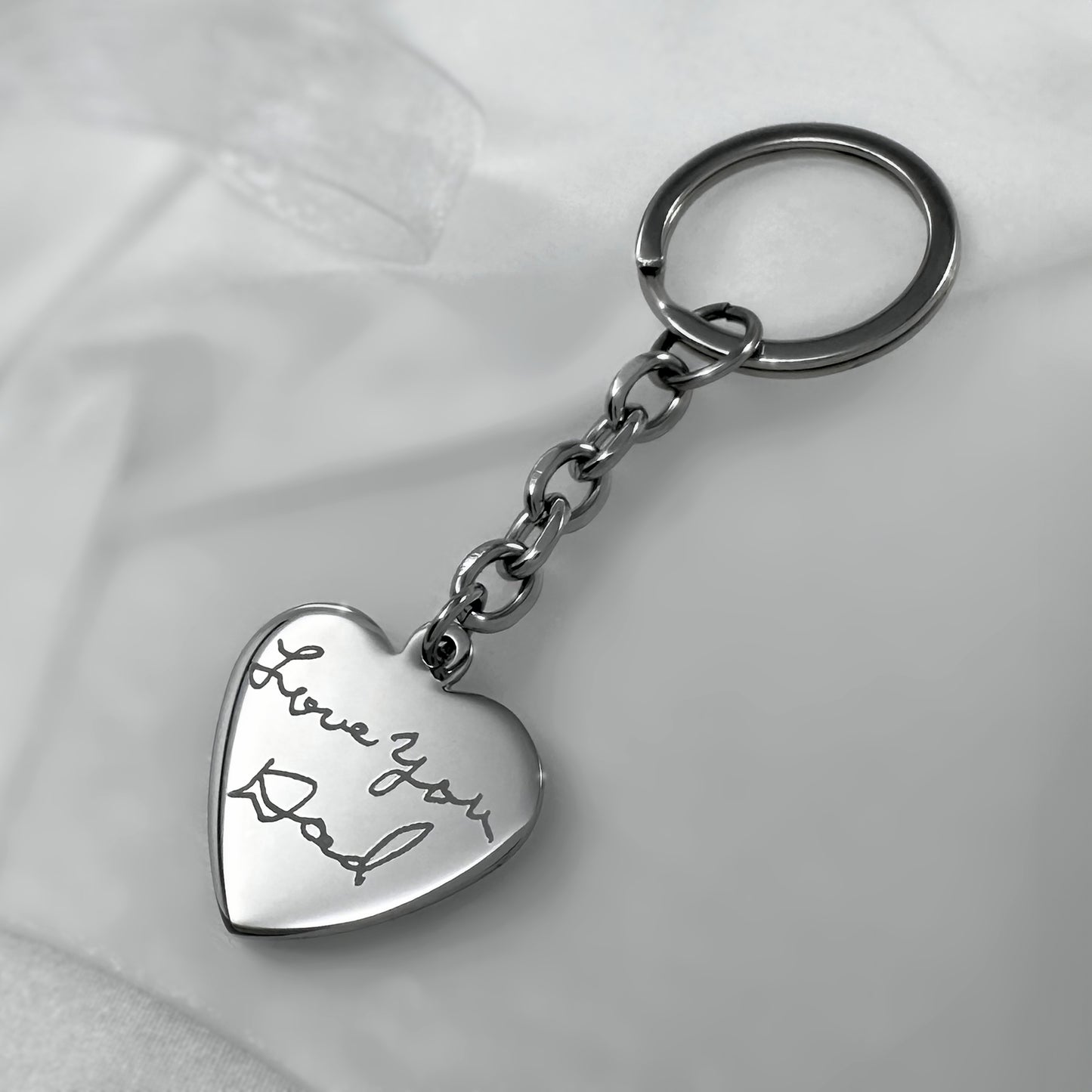 YOUR ACTUAL THUMBPRINT KEYCHAIN