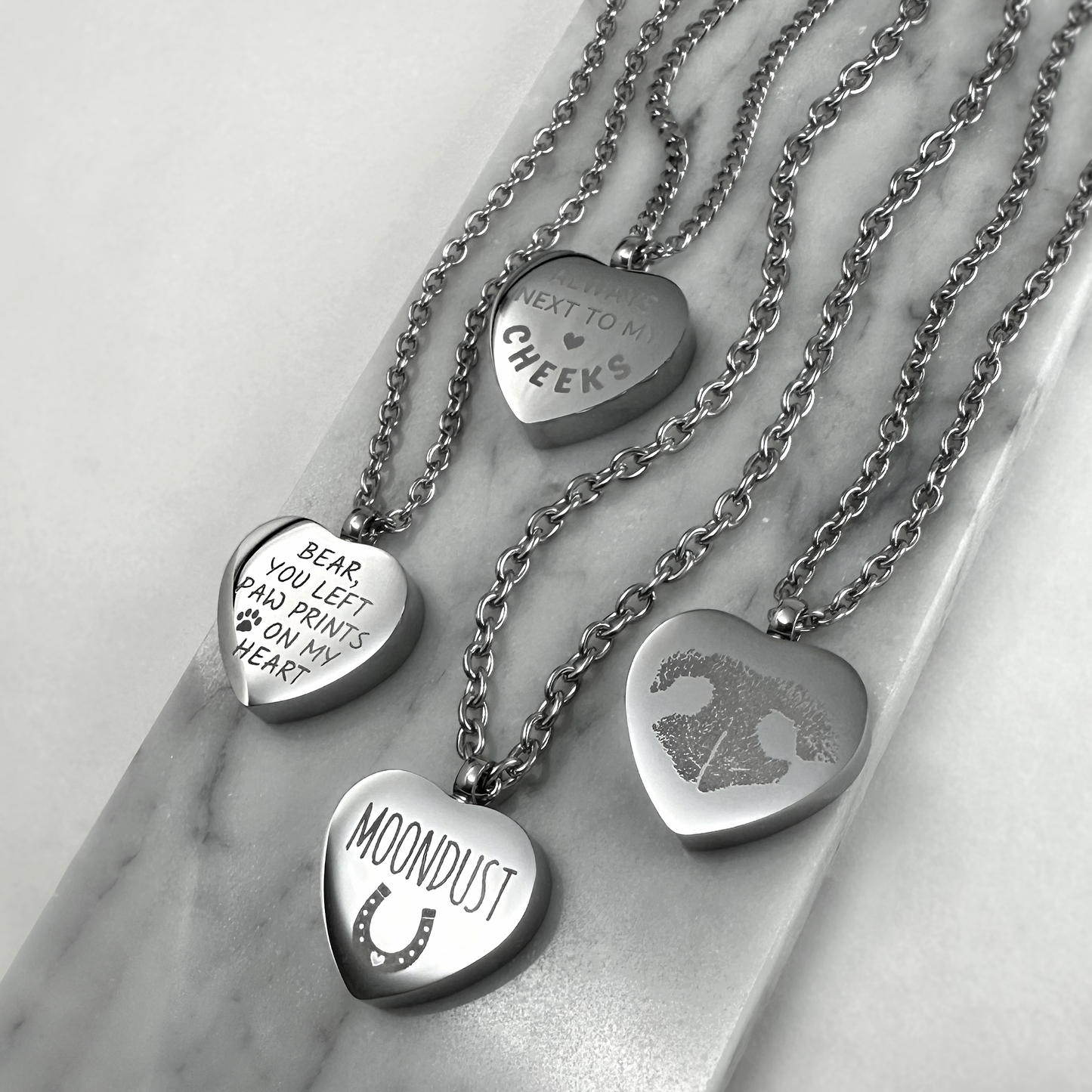 CAT CREMATION URN NECKLACE FOR ASHES