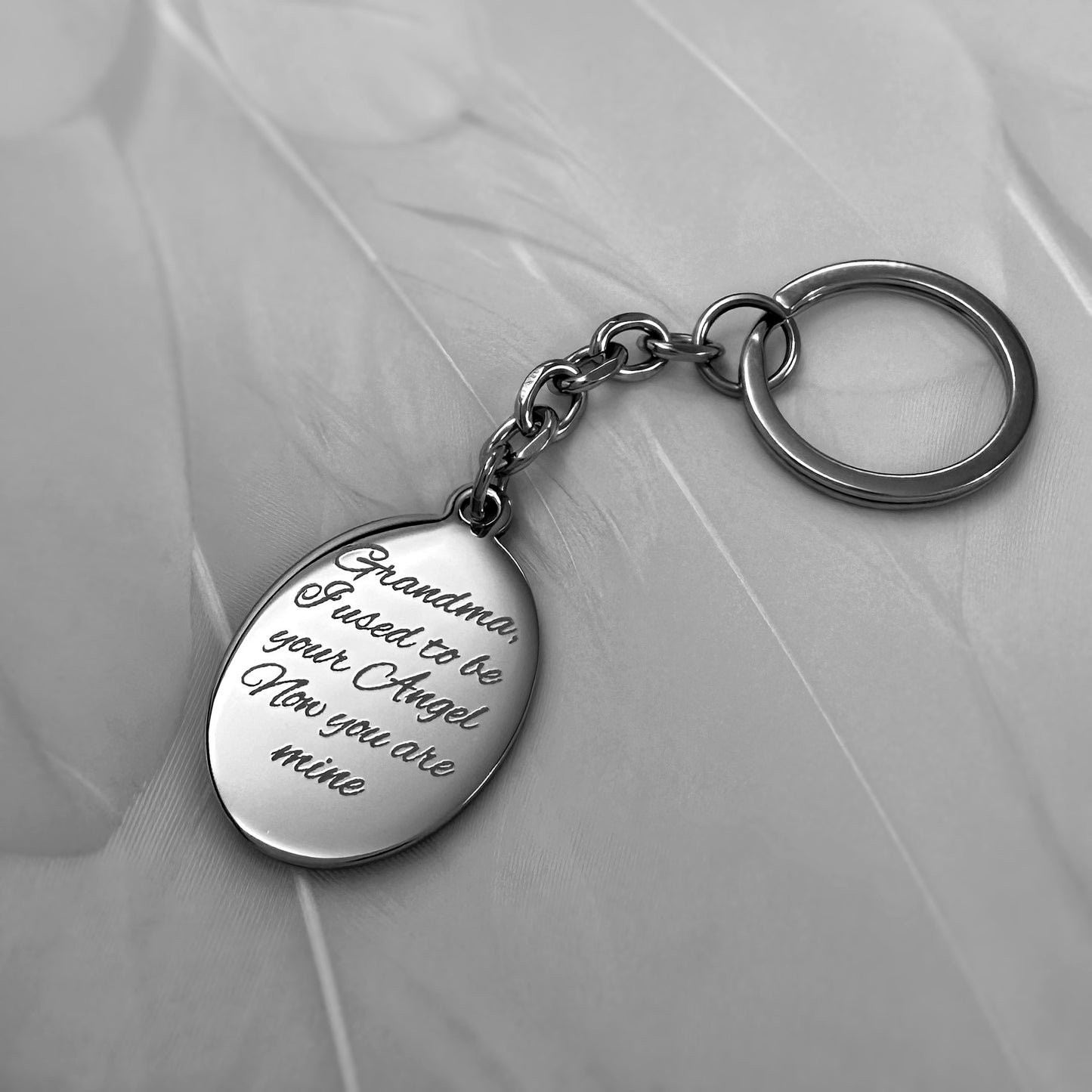 ACTUAL FINGERPRINT KEYCHAIN