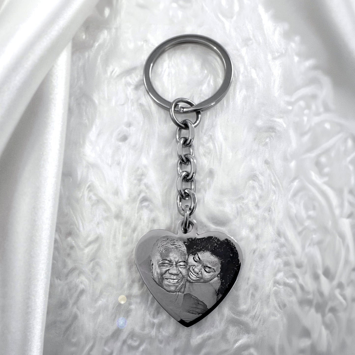 YOUR ACTUAL THUMBPRINT KEYCHAIN