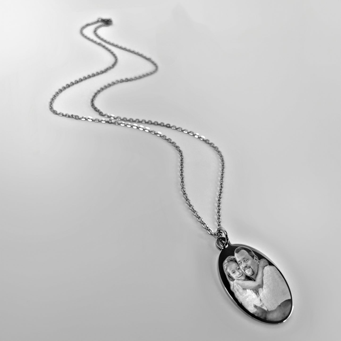 I USED TO BE HIS ANGEL MEMORIAL NECKLACE