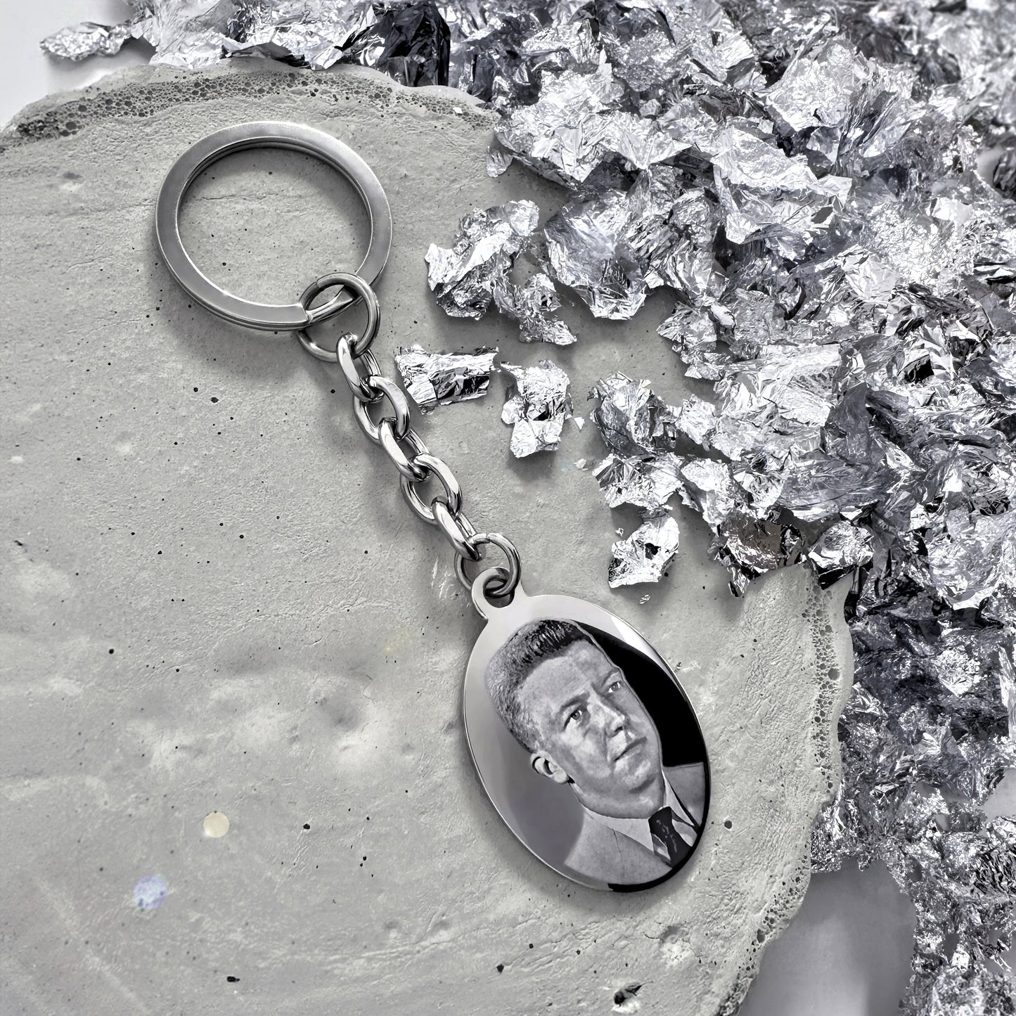 ACTUAL FINGERPRINT KEYCHAIN