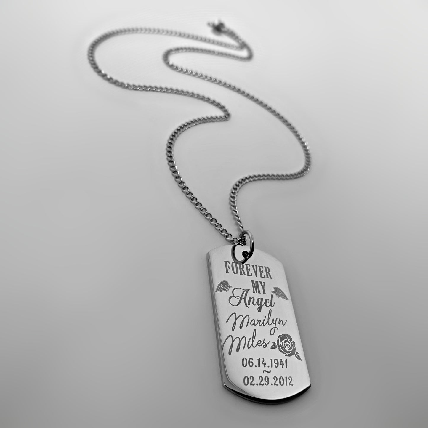 CUSTOM PORTRAIT PICTURE NECKLACE