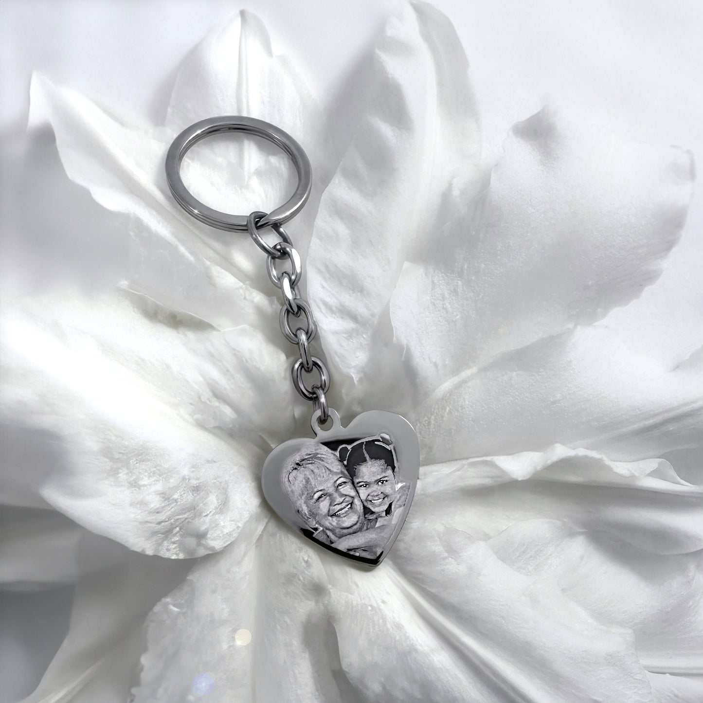 YOUR ACTUAL THUMBPRINT KEYCHAIN