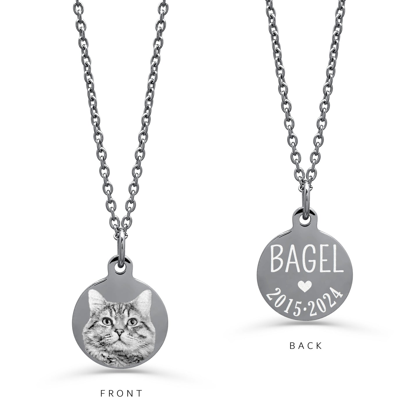 CAT LOSS MEMORIAL NECKLACE