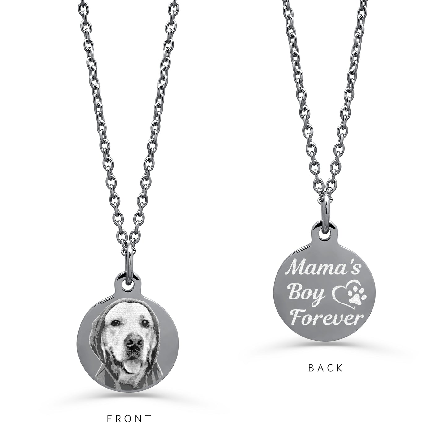 PERSONALIZED DOG MOM NECKLACE