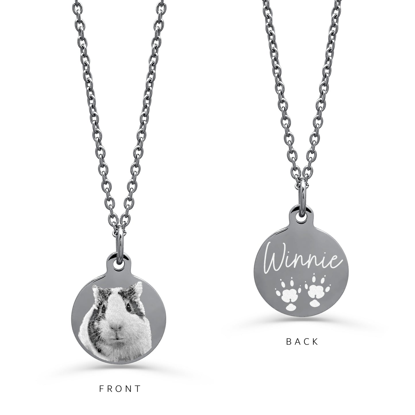 PERSONALIZED ACTUAL GUINEA PIG PHOTO JEWELRY