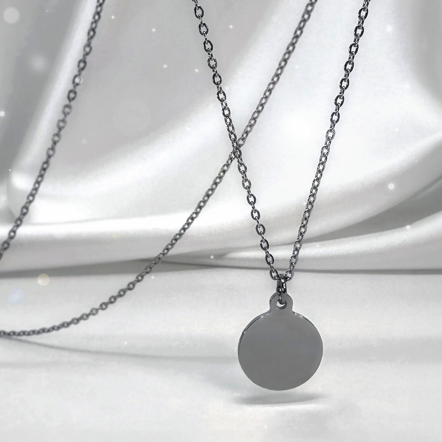 PERSONALIZED ROUND NECKLACE