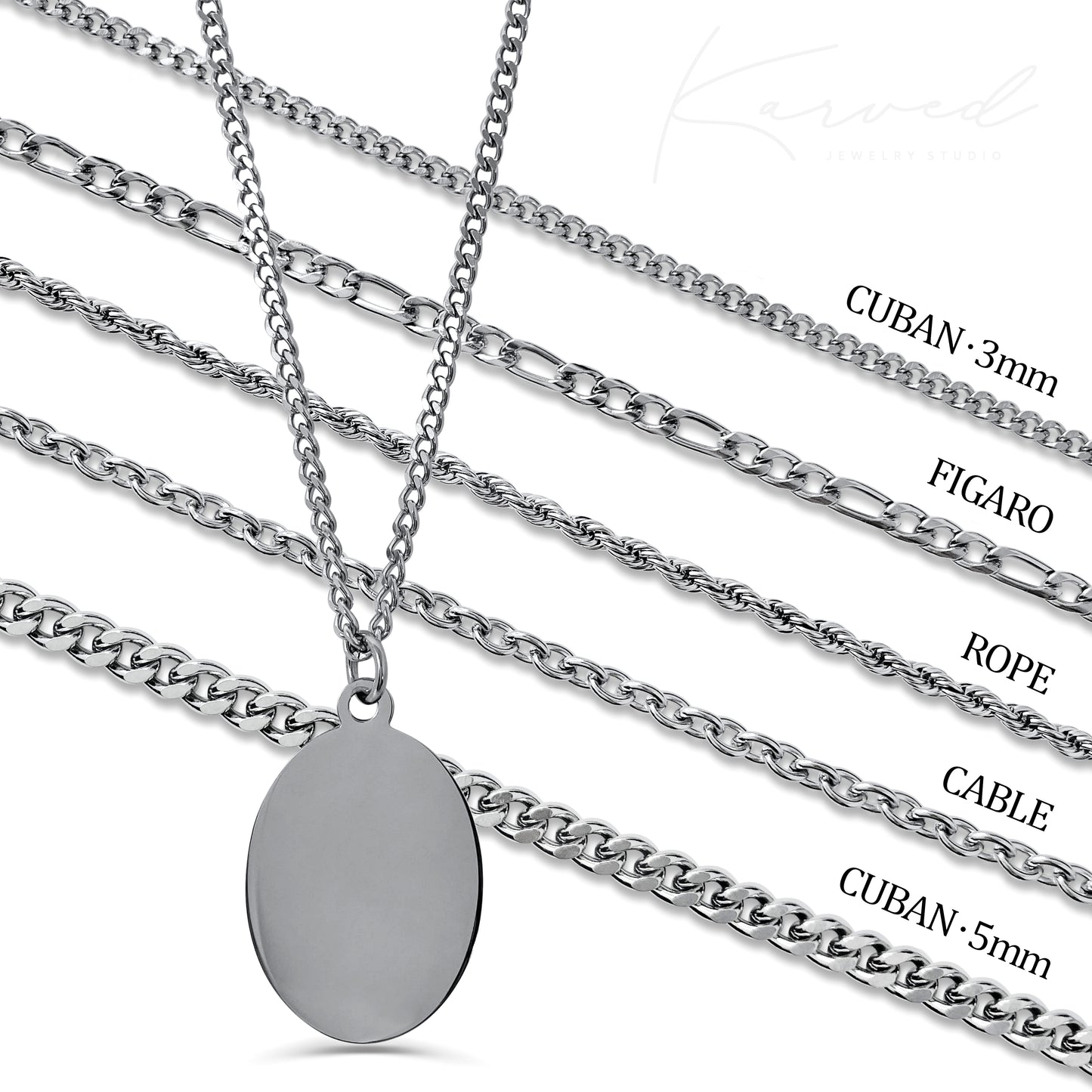 PERSONALIZED MEMORIAL PHOTO HANDWRITING FINGERPRINT NECKLACE