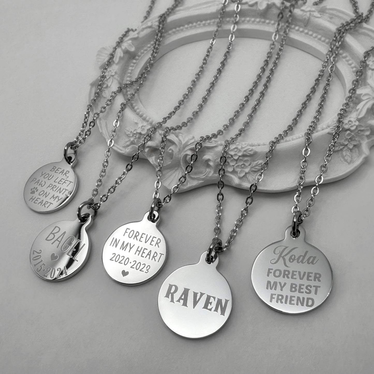 CAT LOSS MEMORIAL NECKLACE