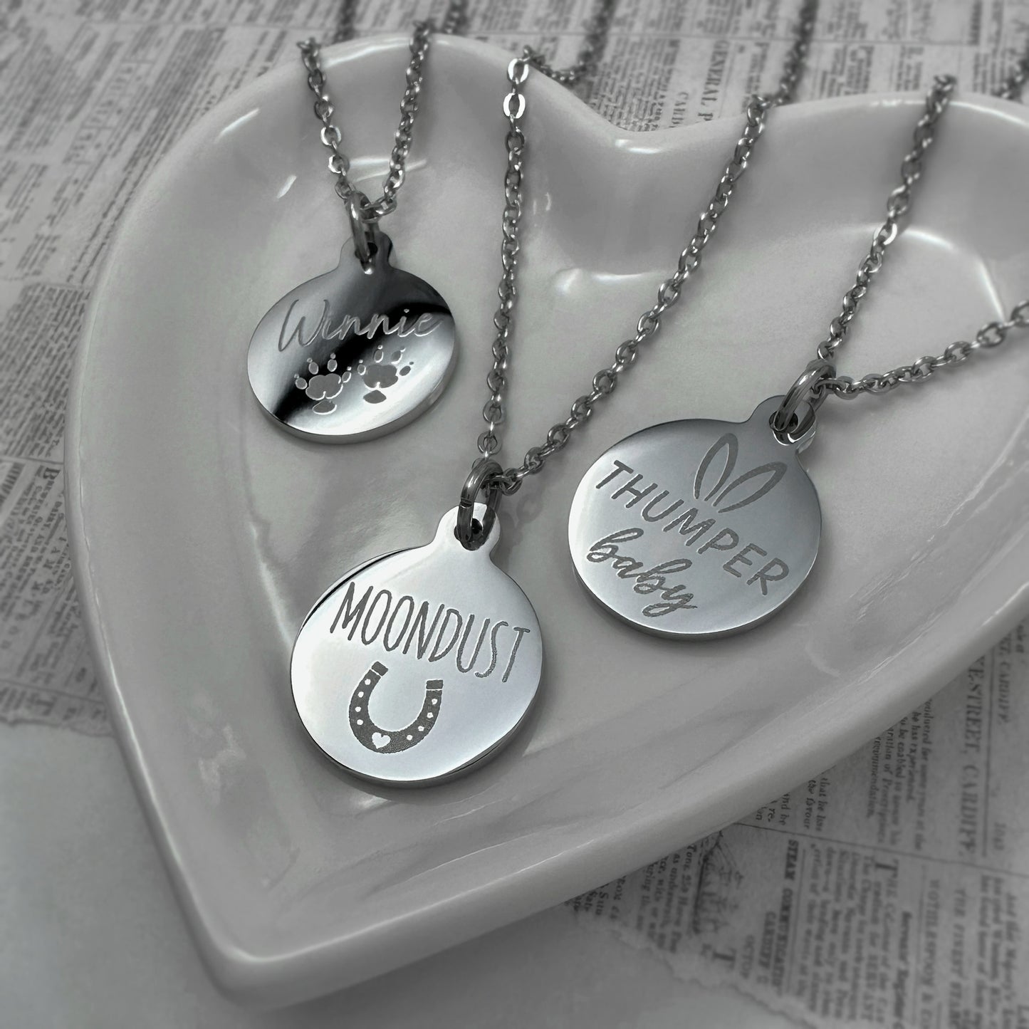 CAT LOSS MEMORIAL NECKLACE