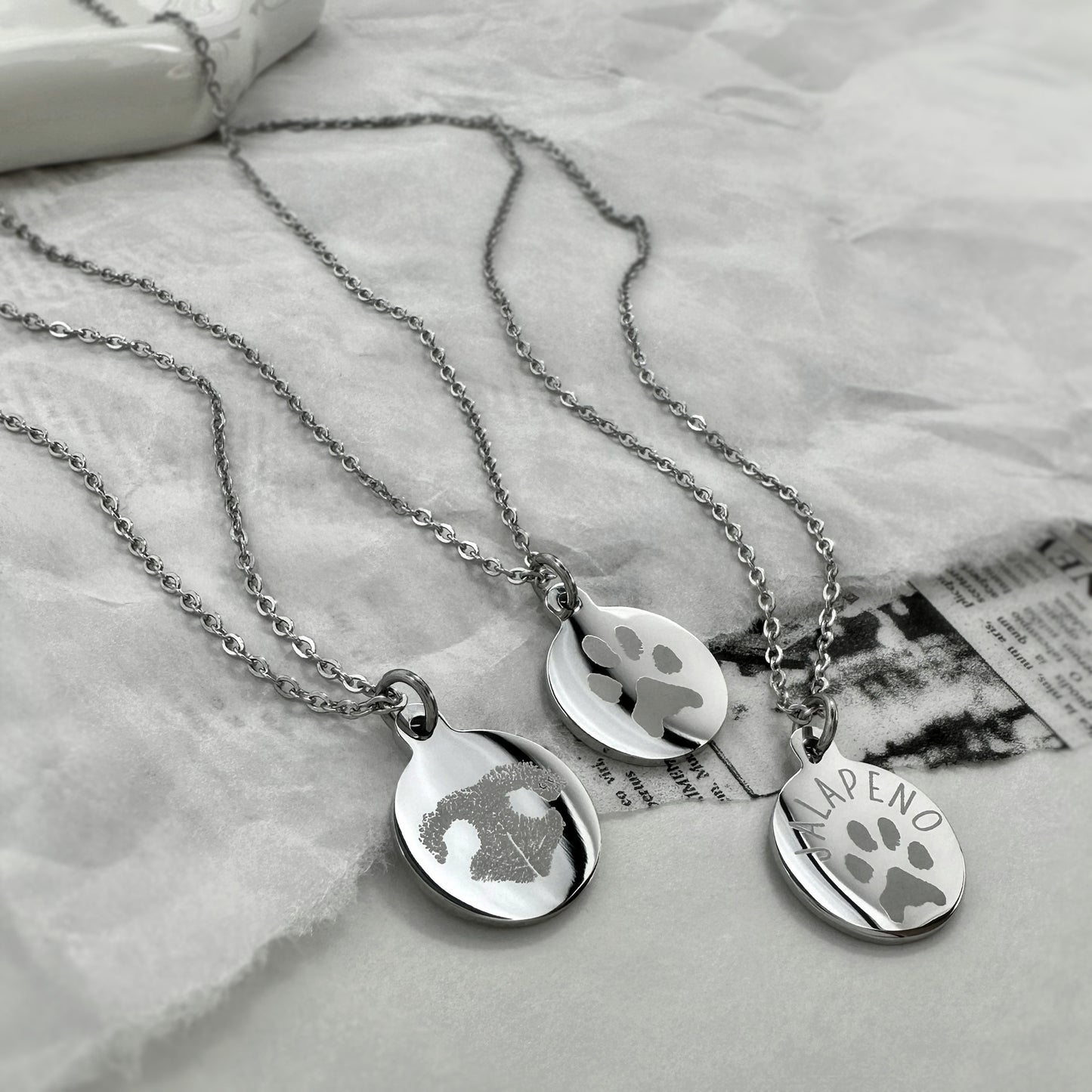 CAT LOSS MEMORIAL NECKLACE