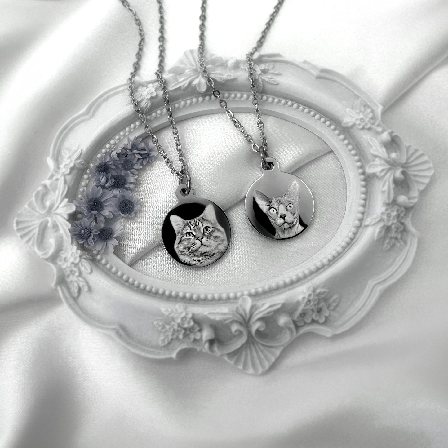 CAT LOSS MEMORIAL NECKLACE