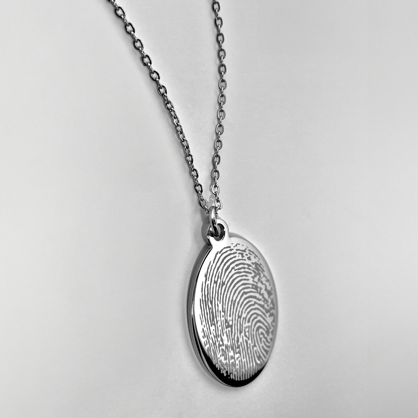 ACTUAL FINGERPRINT NECKLACE