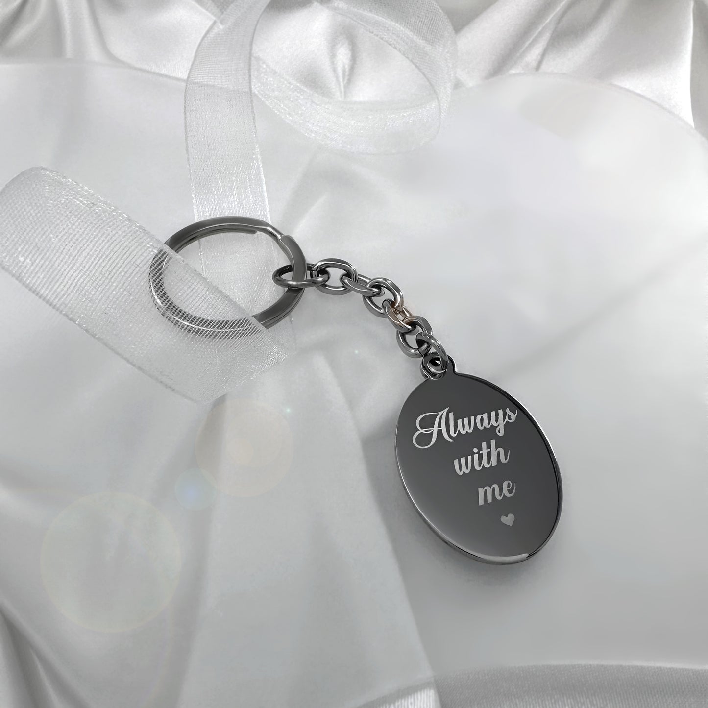 PICTURE FINGERPRINT KEYCHAIN