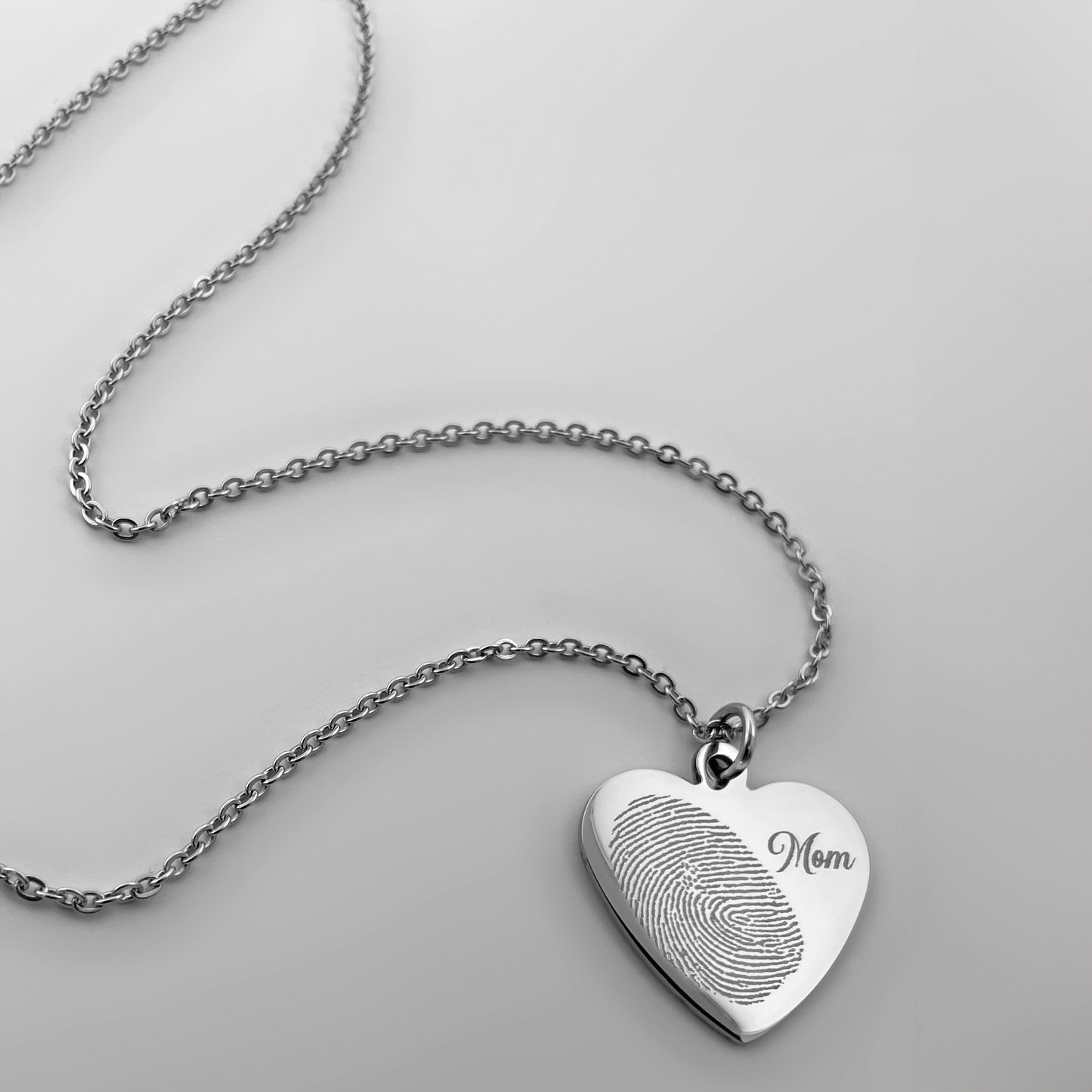 PERSONALIZED THUMBPRINT PENDANT NECKLACE