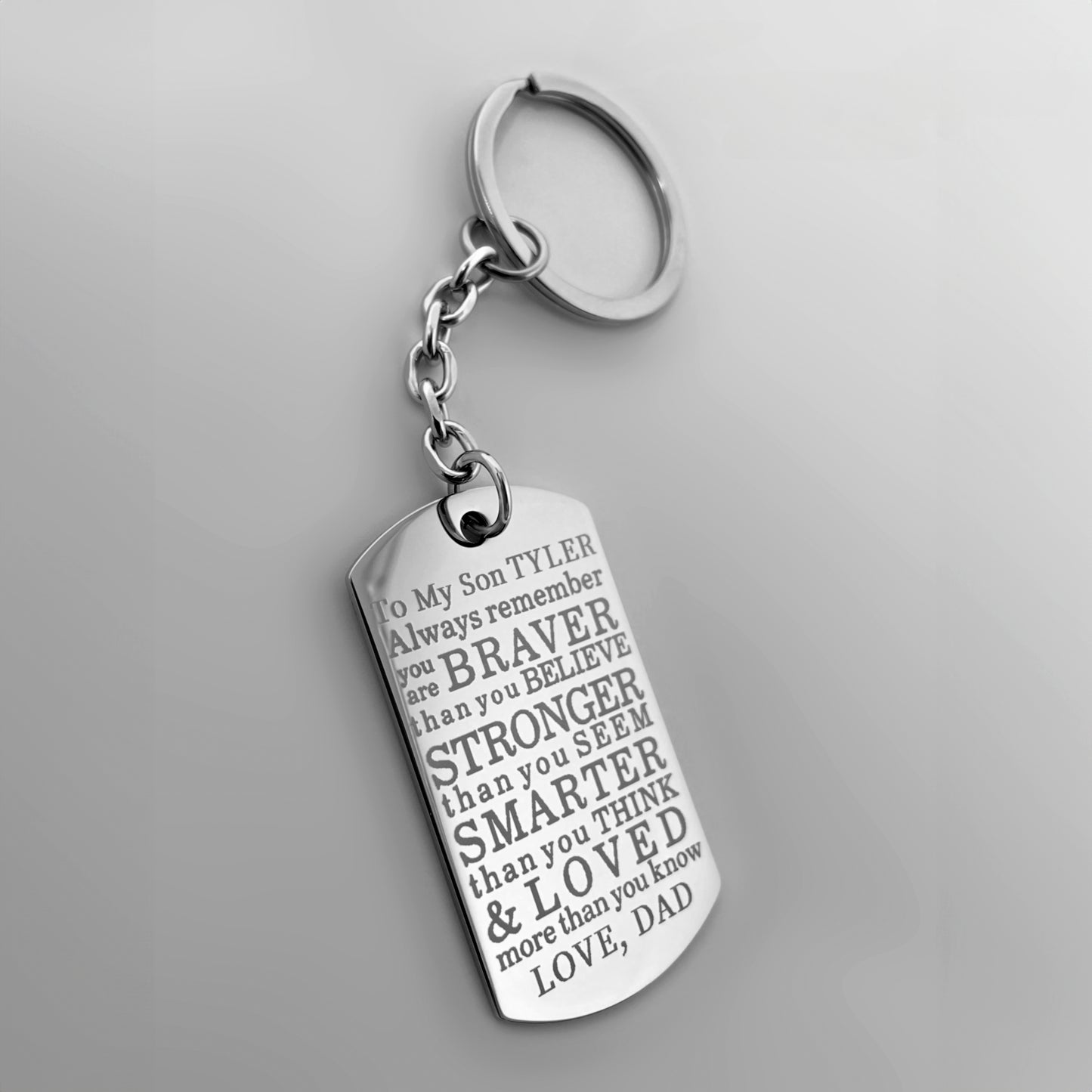 PERSONALIZED GRADUATION KEYCHAIN GIFT