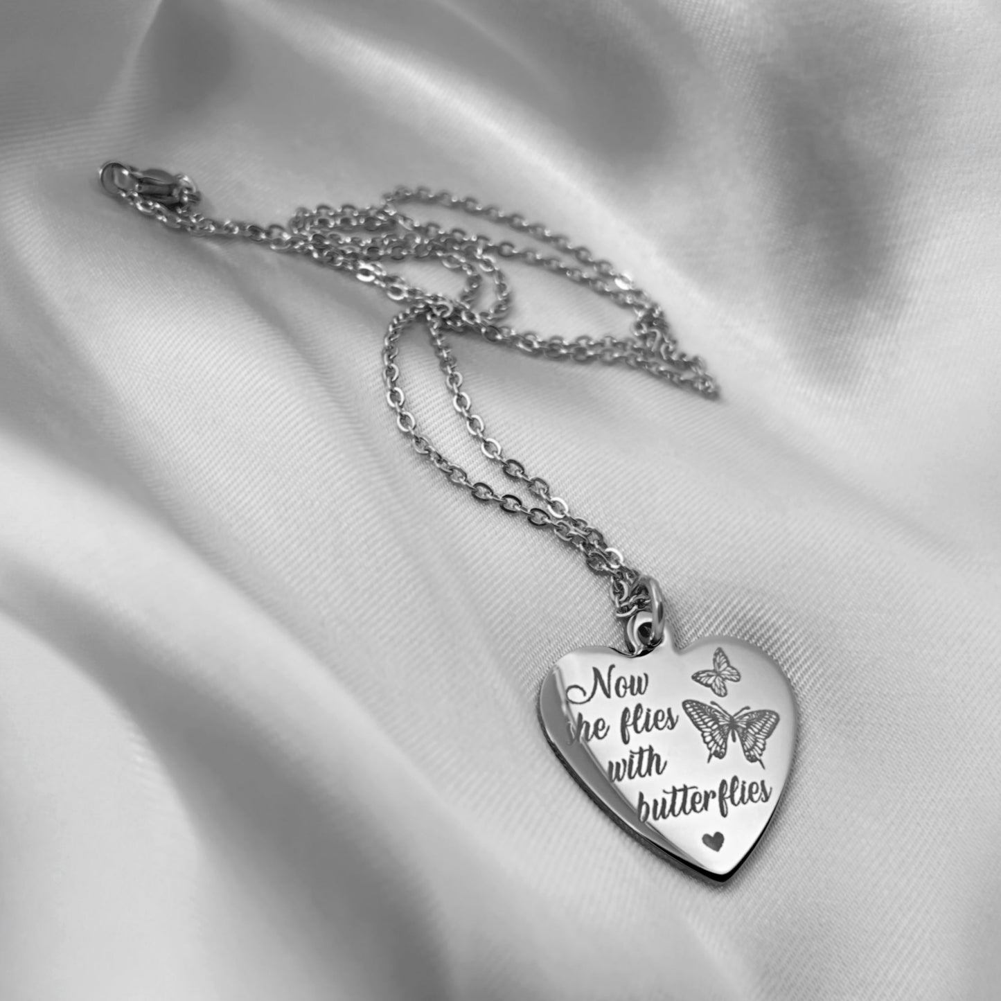 ACTUAL FINGERPRINT MEMORIAL NECKLACE