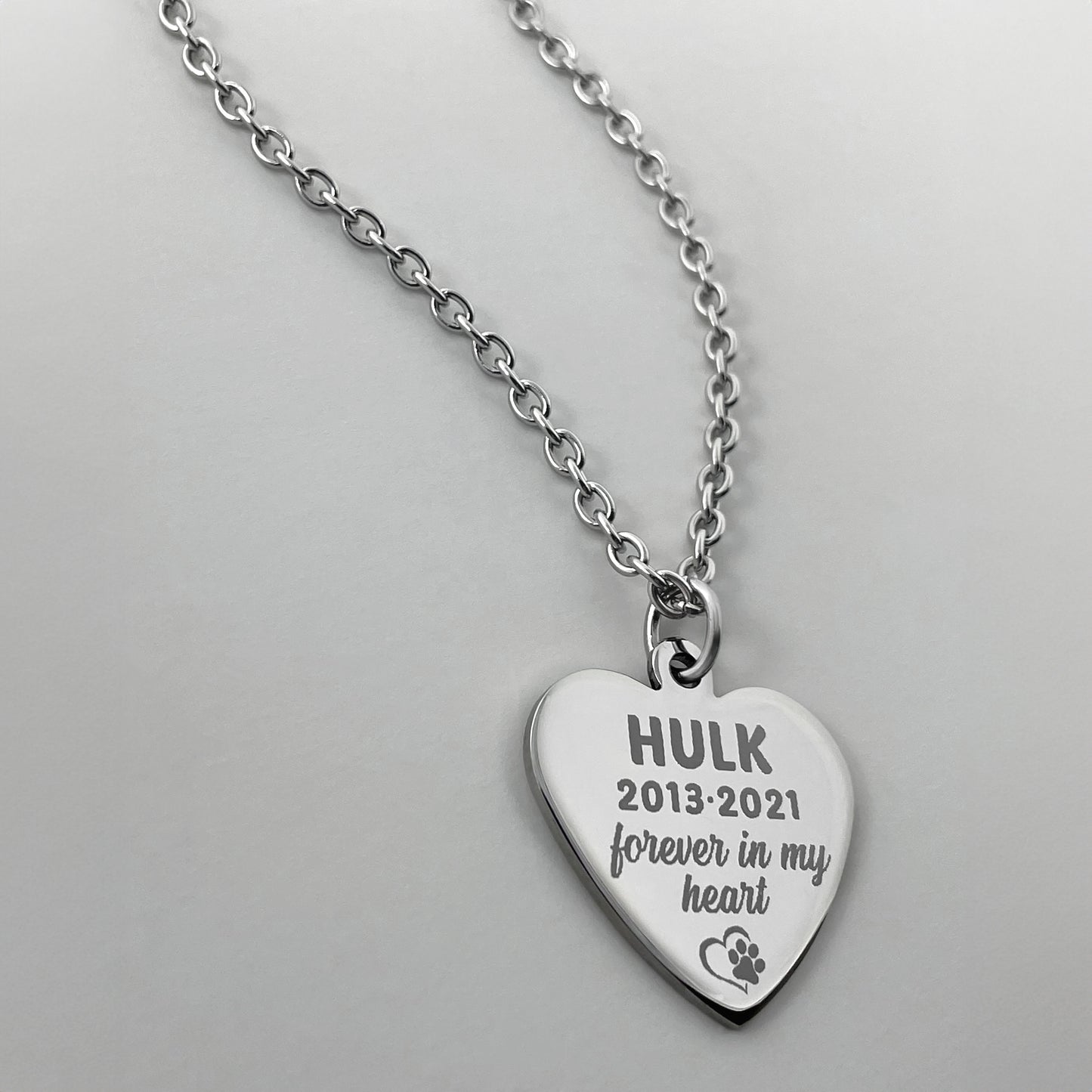 PET LOSS MEMORIAL NECKLACE