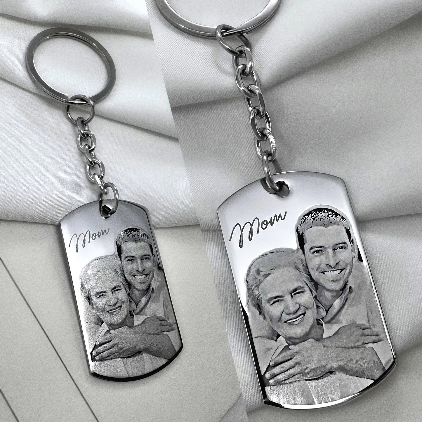 GRANDPA LOSS MEMORIAL KEYCHAIN GIFT