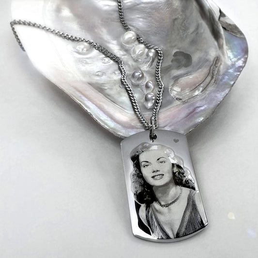 CUSTOM PORTRAIT PICTURE NECKLACE