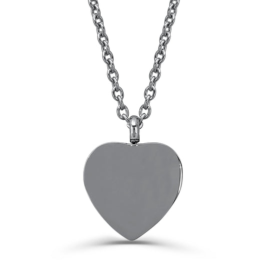 CREMATION HEART URN NECKLACE FOR ASHES