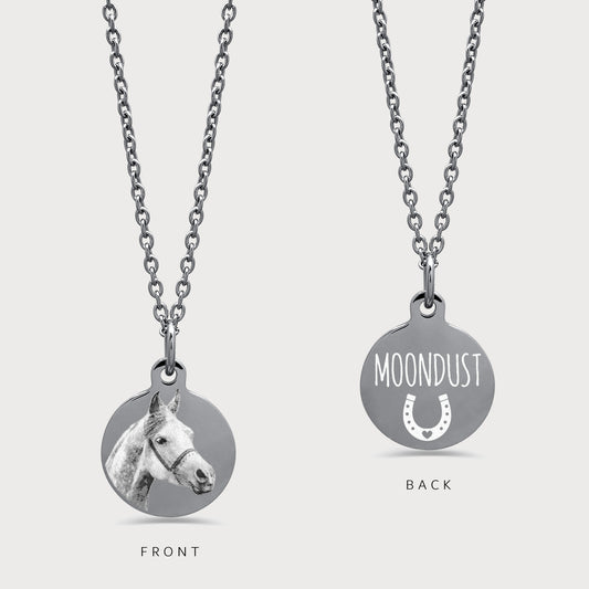 Personalized Horse Portrait Necklace