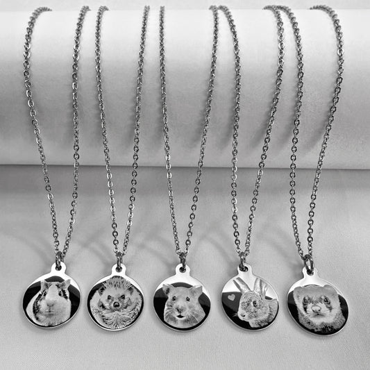 PERSONALIZED HAMSTER PET JEWELRY GIFT