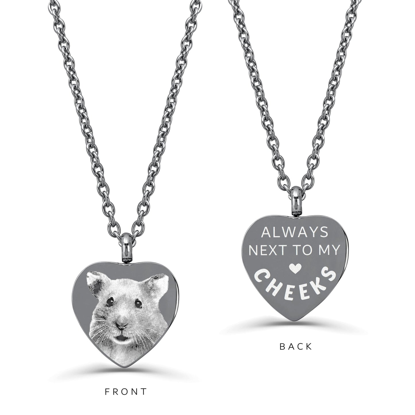 HAMSTER MEMORIAL CREMATION URN NECKLACE