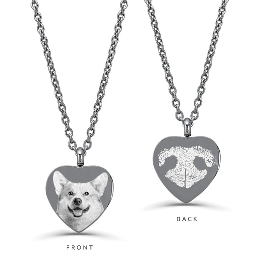 DOG MEMORIAL CREMATION URN NECKLACE