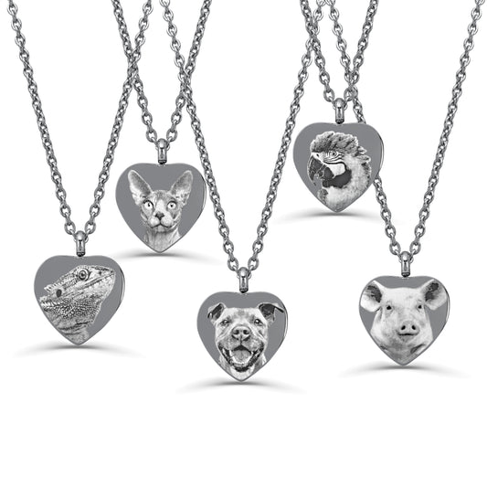 CUSTOM PET MEMORIAL CREMATION URN NECKLACE