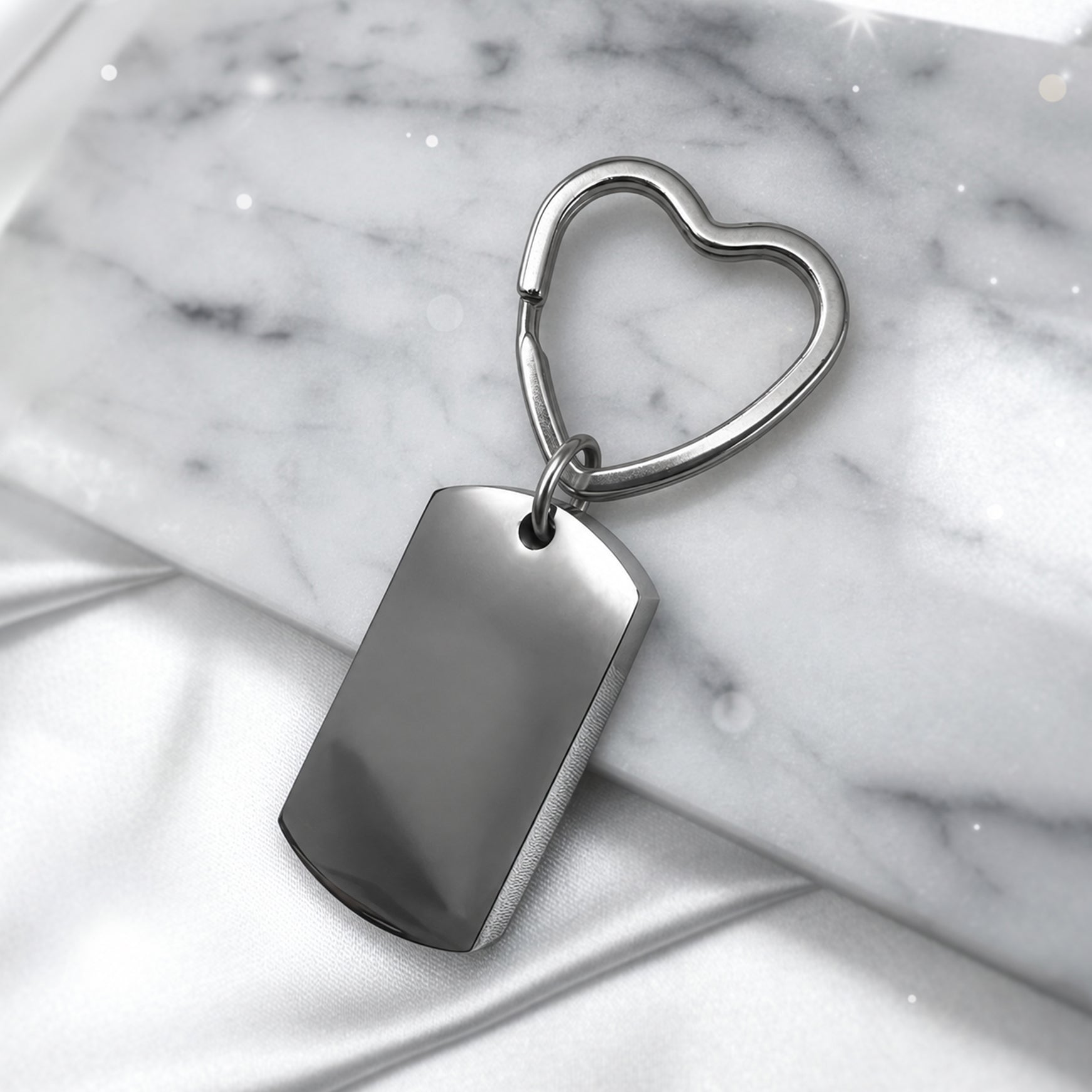 Personalized pet memorial dog tag urn keychain video showing custom pet photo engraving and memorial message details